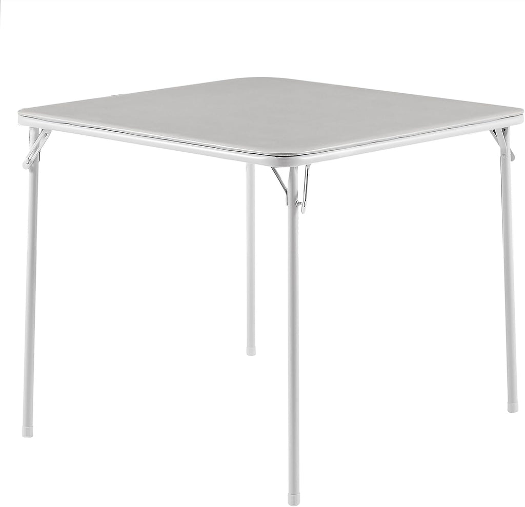 Lusenfold 5-Piece Folding Card Table and Chair Set, Vinyl Upholstery, Collapsible