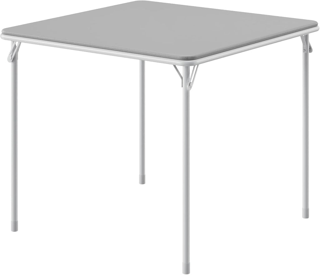 Lusenfold 5-Piece Folding Card Table and Chair Set, Vinyl Upholstery, Collapsible